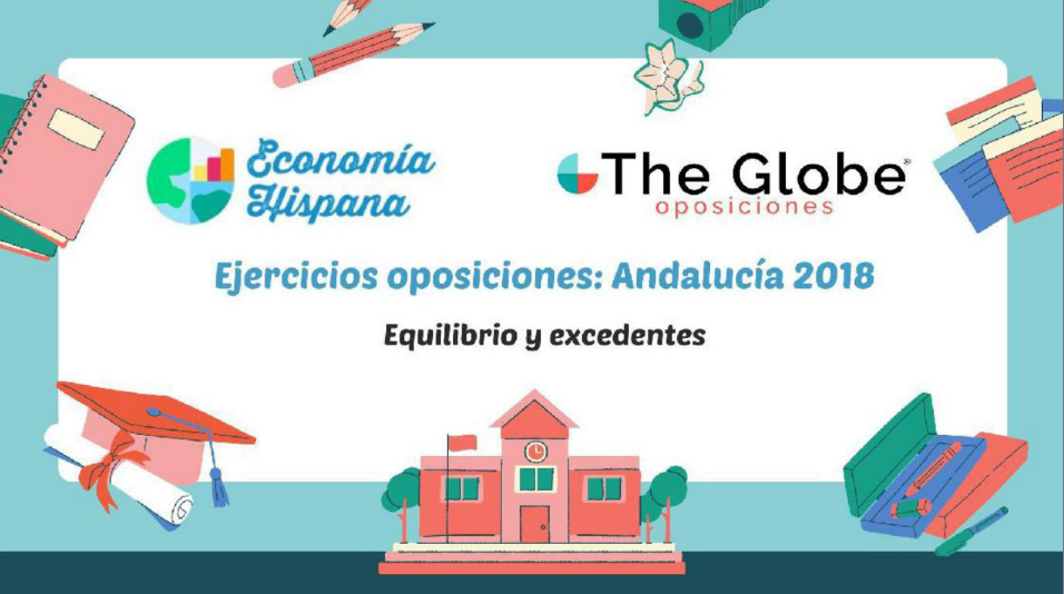 Ejercicios Oposiciones 2018 Andalucía. Excedente del consumidor y productor con integrales
